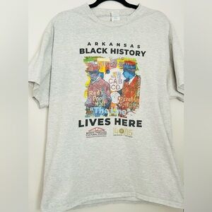 Arkansas Black History The Museum of African American History T-shirt Sz XL